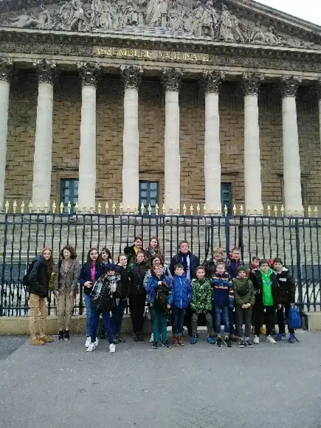 Visite de l'Assemblée nationale: Paris Mars 2020