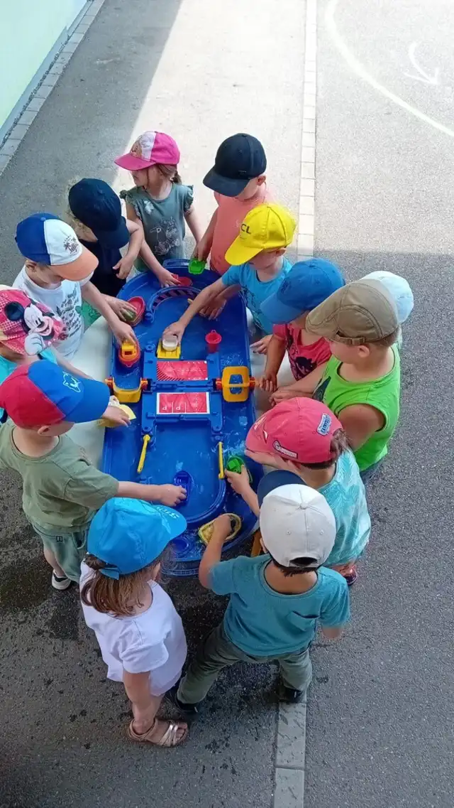 Jeux de patouille quand il fait trop chaud