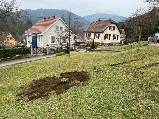 Préparation des fosses 18 février