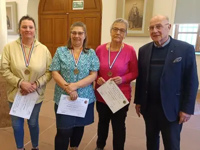 Remise de médailles du bénévolat 8 mars