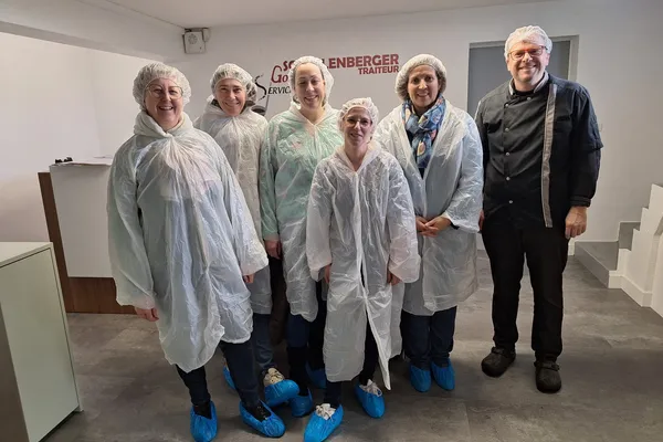 Visite des ateliers de notre traiteur Mr Schellenberger 03/02/2026